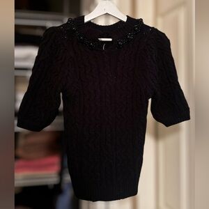 Zara black Knit Sweater